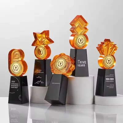 Simple small size trophy award3