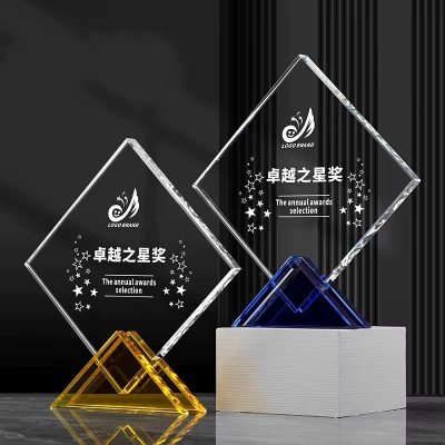 Square glass trophy-05