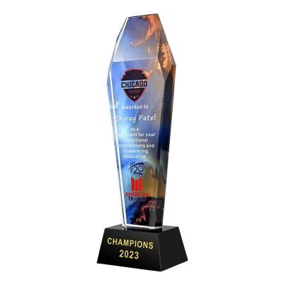 UV printed crystal trophy-04