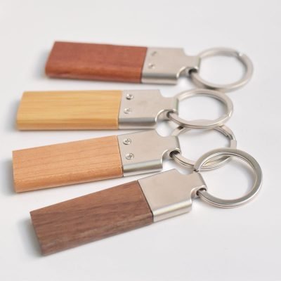 Wood key chain 32-1