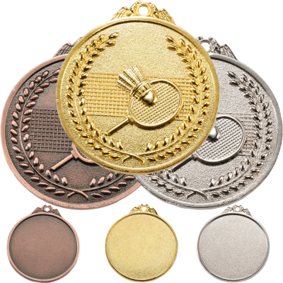 badminton medals​ 3-1