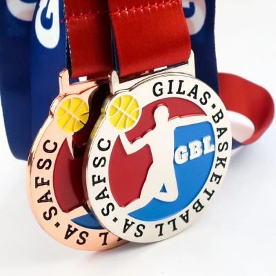 basketball medals​ 2-1