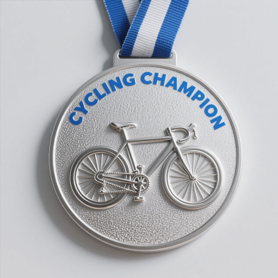 bicycle metal medal1