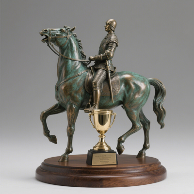 bronze horse trophy4