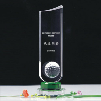 crystal golf trophies​ bespoke66