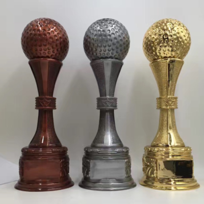 crystal golf trophies​ custom13