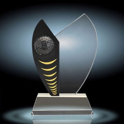 crystal golf trophy​2