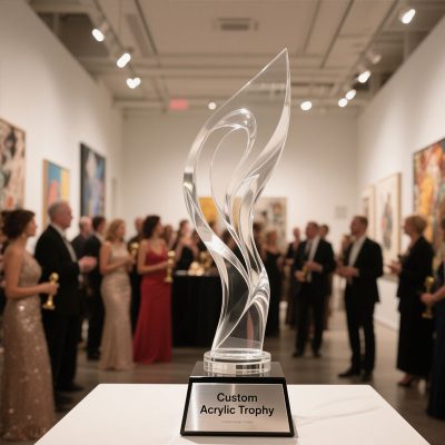 custom acrylic trophy