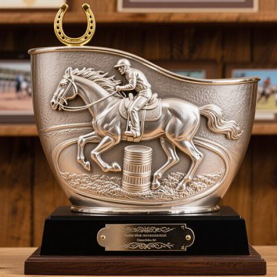 custom barrel racing trophies