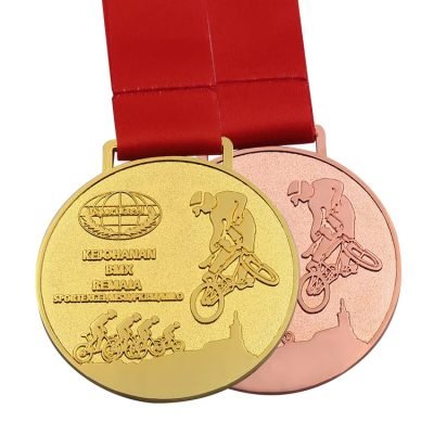 custom cycling gold medal​ 4-1
