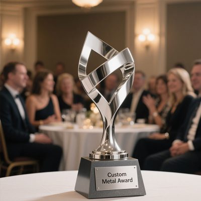 custom metal trophy
