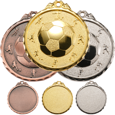 custom soccer medals​ 39-2
