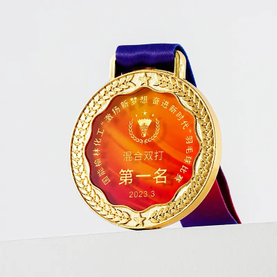 customization badminton medals​ 6-2
