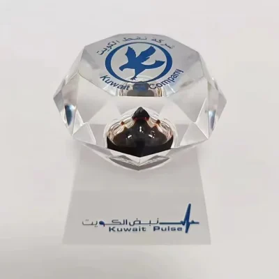 diamond-shaped Crystal Paperweight4