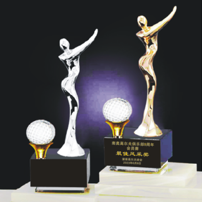 engraved golf trophy​ bespoke157