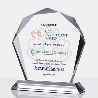 glass awards engraved​ Manufacturers1