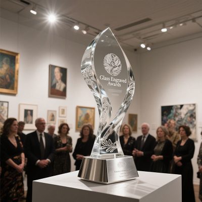 glass engraved awards