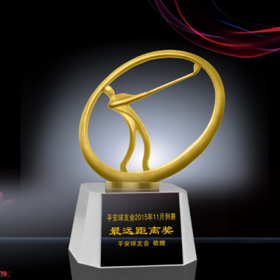 glass golf trophies​ vendors127