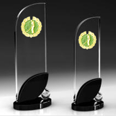 glass golf trophy Suppliers45