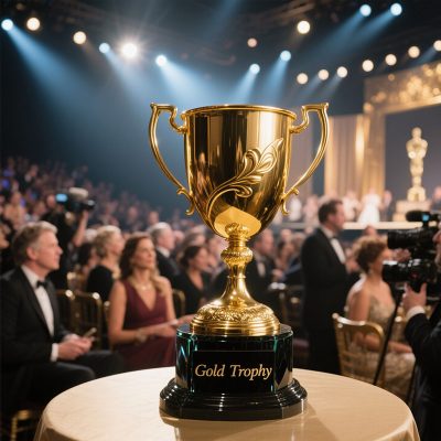 gold trophy