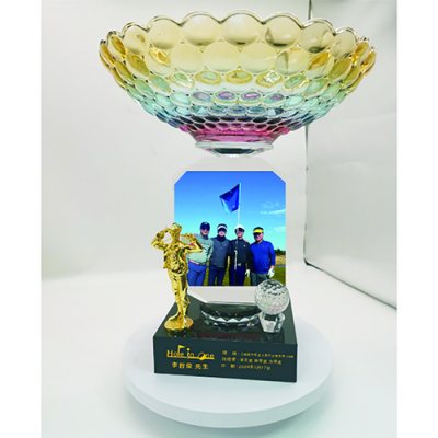 golf ball hole in one trophy​88