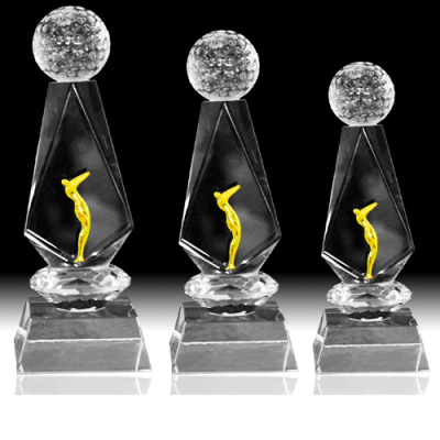 hole in one golf trophy​ bespoke19