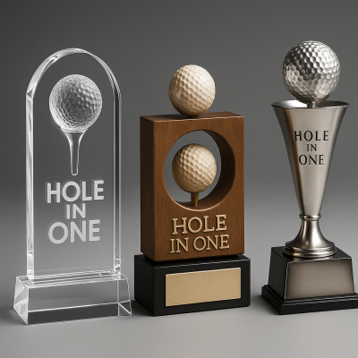 hole in one trophy