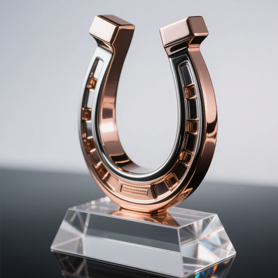 horse shoe trophy custom1