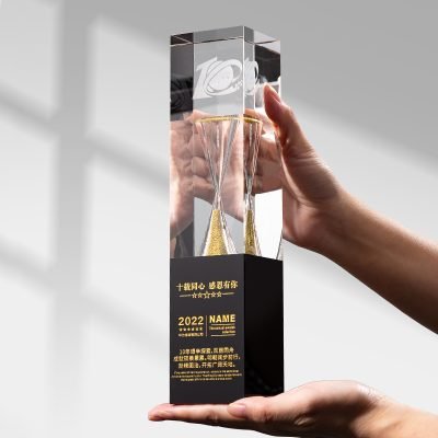 hourglass Crystal Award 02