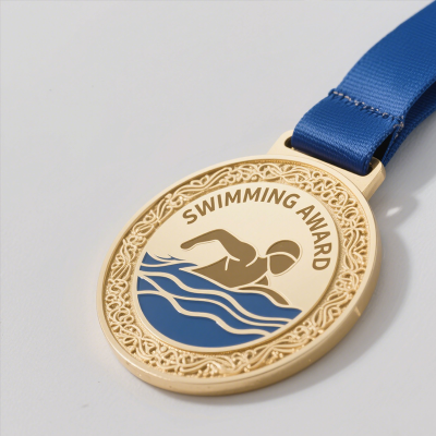 metal swimming medals custom1