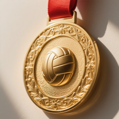 metal volleyball medals1
