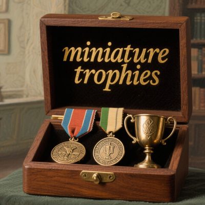 miniature trophies