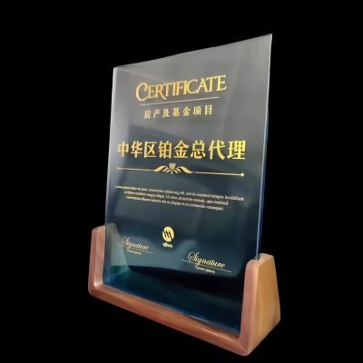 personalized glass trophy​ Manufacturers-04