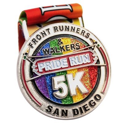 personalized running medals​ 5-2