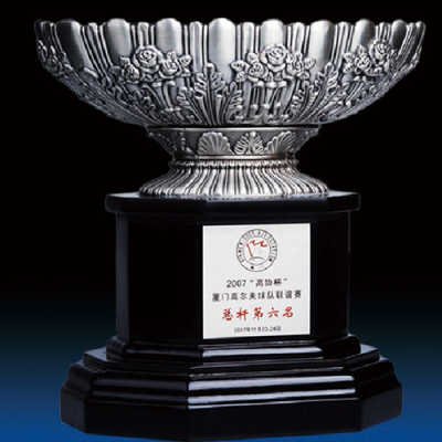 silver golf trophies​ custom51
