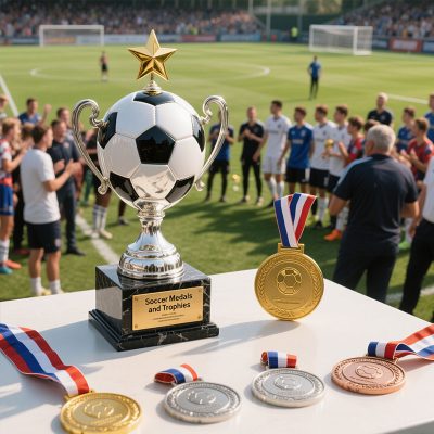 soccer medals and trophies