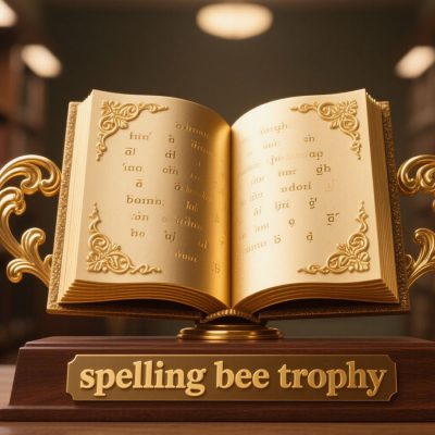 spelling bee trophy
