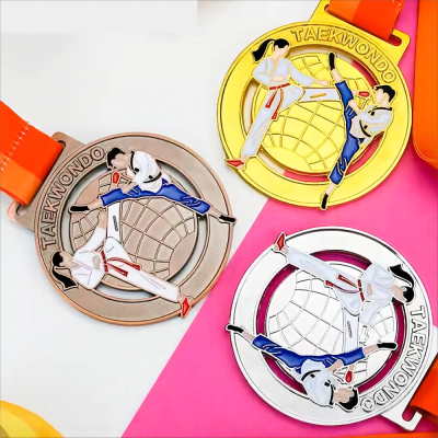 taekwondo bronze medal​ 4-1