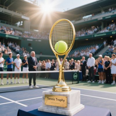 tennis trophy