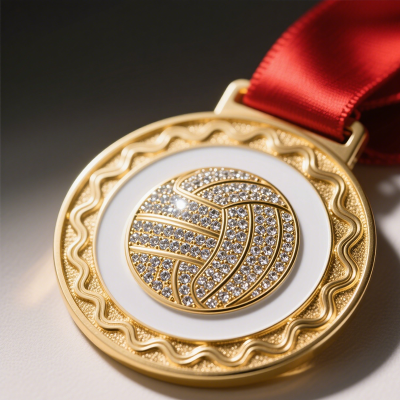 volleyball medals custom4