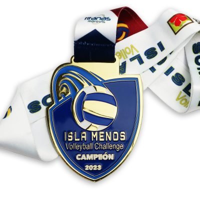 custom volleyball medal​ 12-1