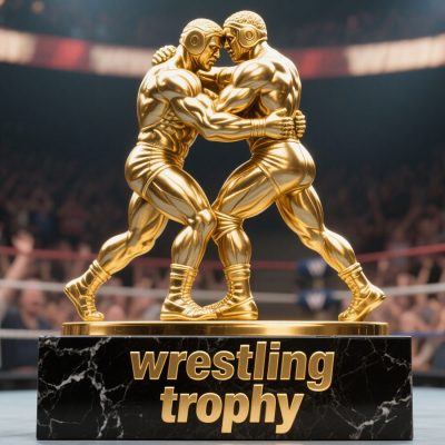 wrestling trophy 01